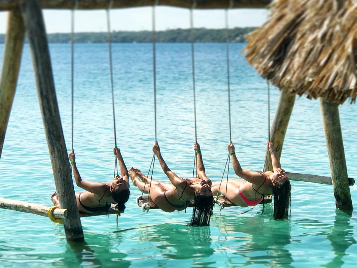 Ecocamping Yaxche Bacalar Kültér fotó