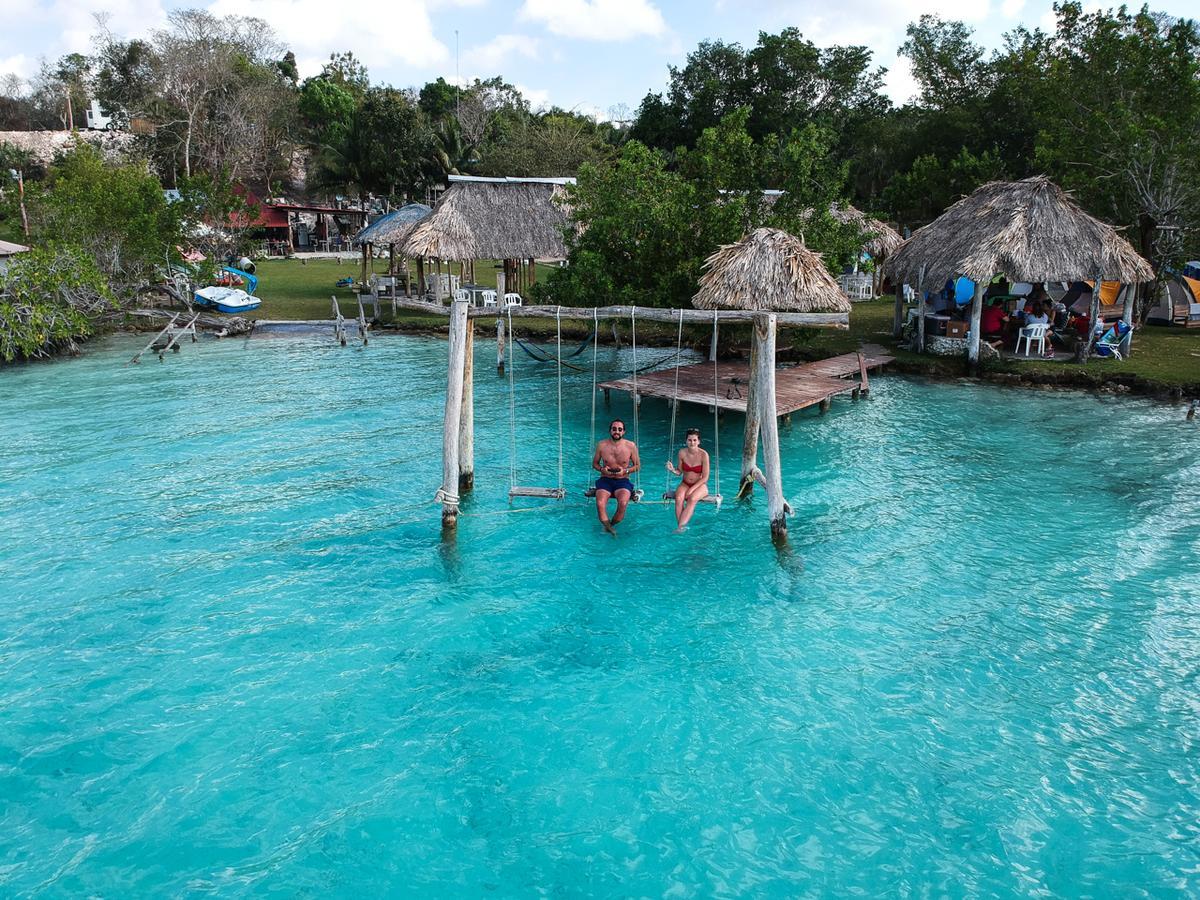 Ecocamping Yaxche Bacalar Kültér fotó